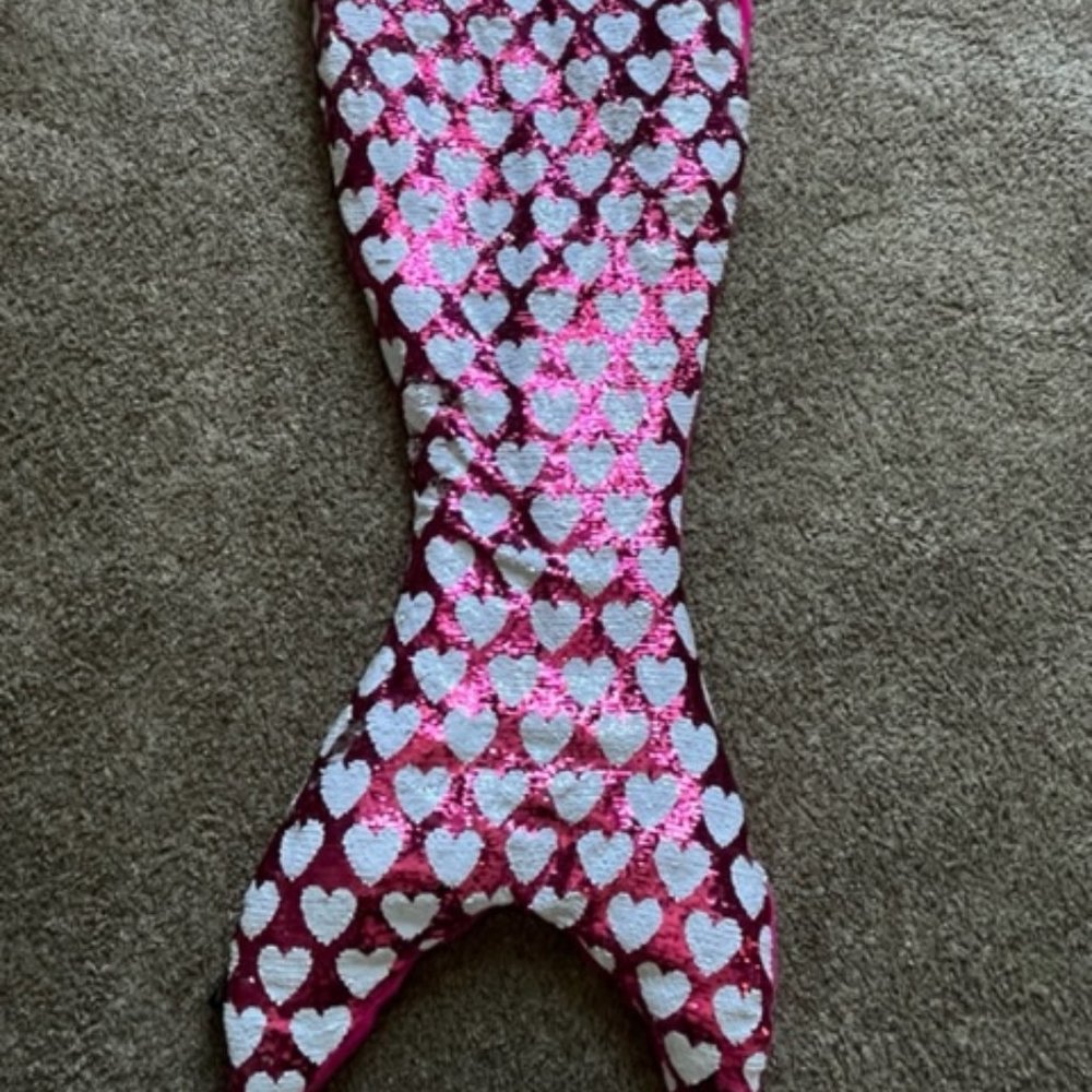 Sequins mermaid sleeping bag for young kids